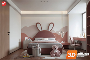 Children Room Scenes Skp FIles 